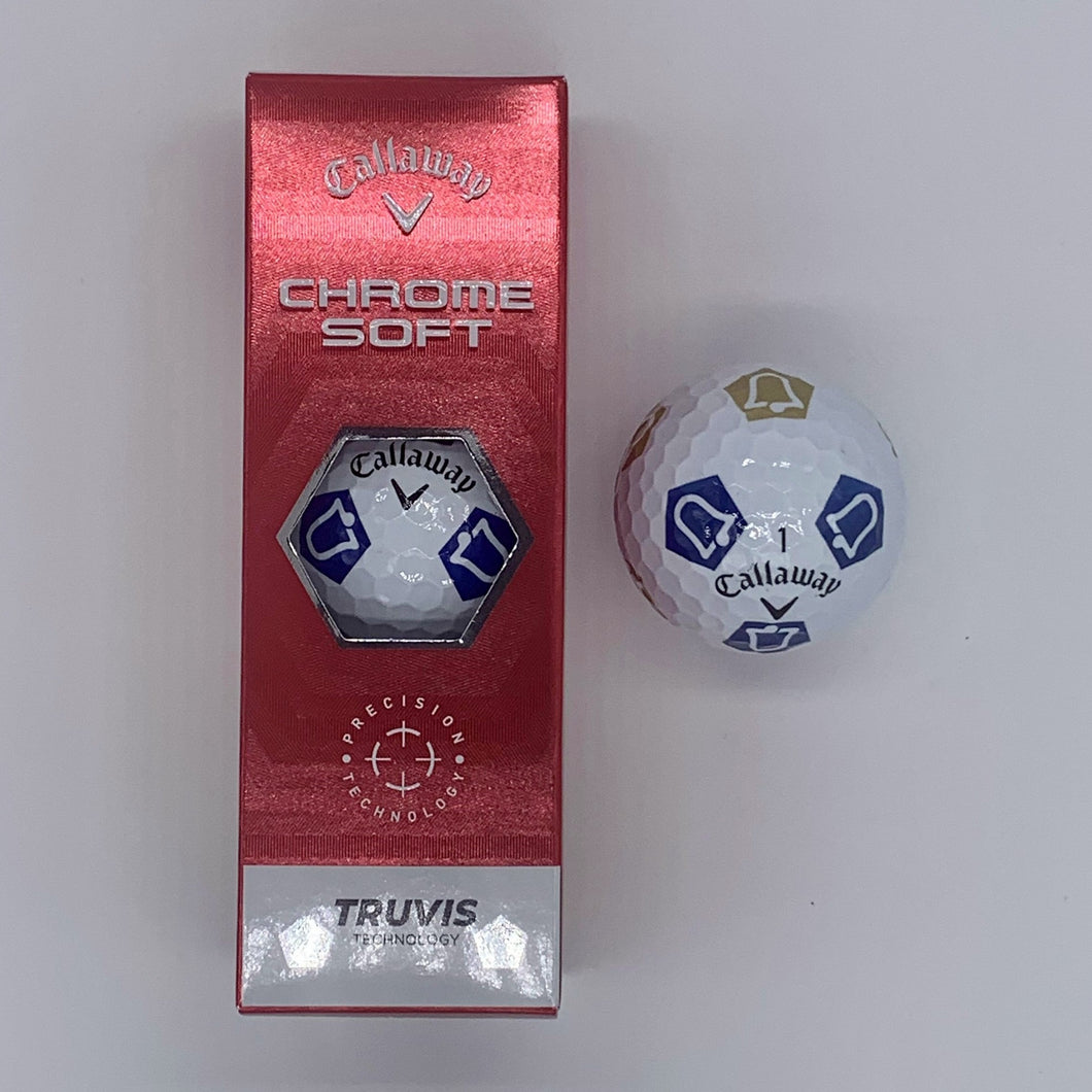 Belfry Bell Logo Premium Golf Balls - 3 Pack