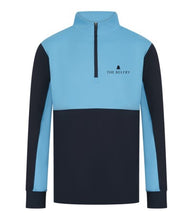 Load image into Gallery viewer, Belfry Crested - 1/4 zip Contrast Midlayer
