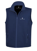 Load image into Gallery viewer, Belfry Crested - Gilet - Navy and Grey
