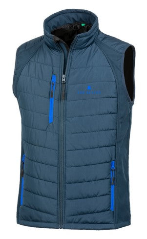 Belfry Crested - Padded Gilet - Navy
